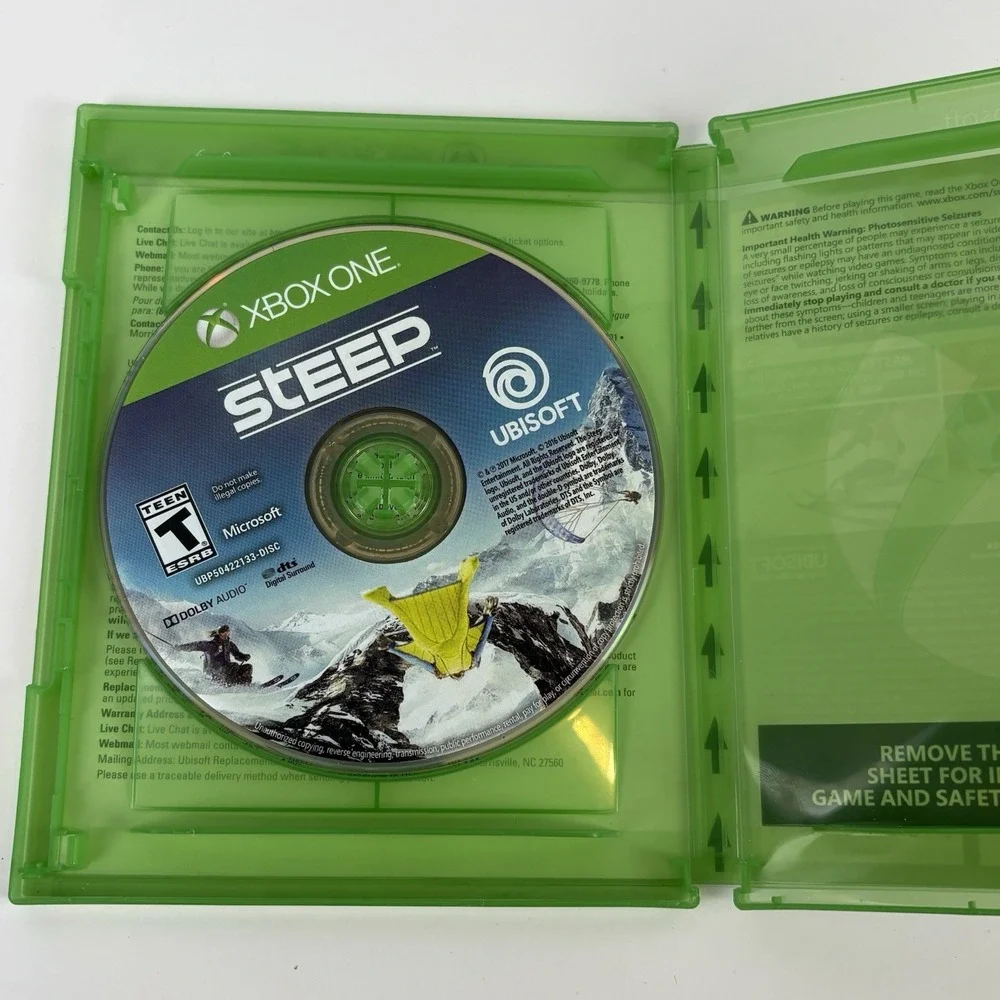 Steep: Winter Games Edition (Microsoft Xbox One, 2017) PyeongChang 2018 Rated T